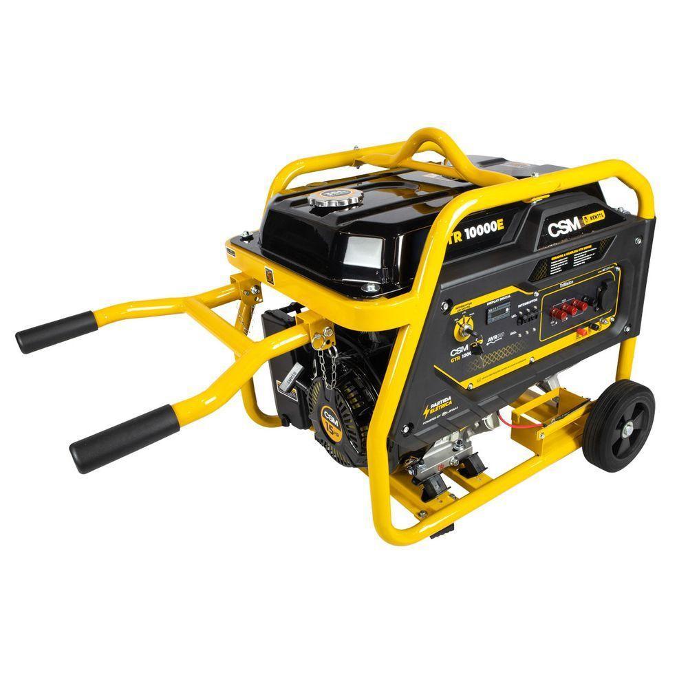 Gerador GTR 10000E Trifasico 220V 9KVA Partida Elétrica Gasolina CSM